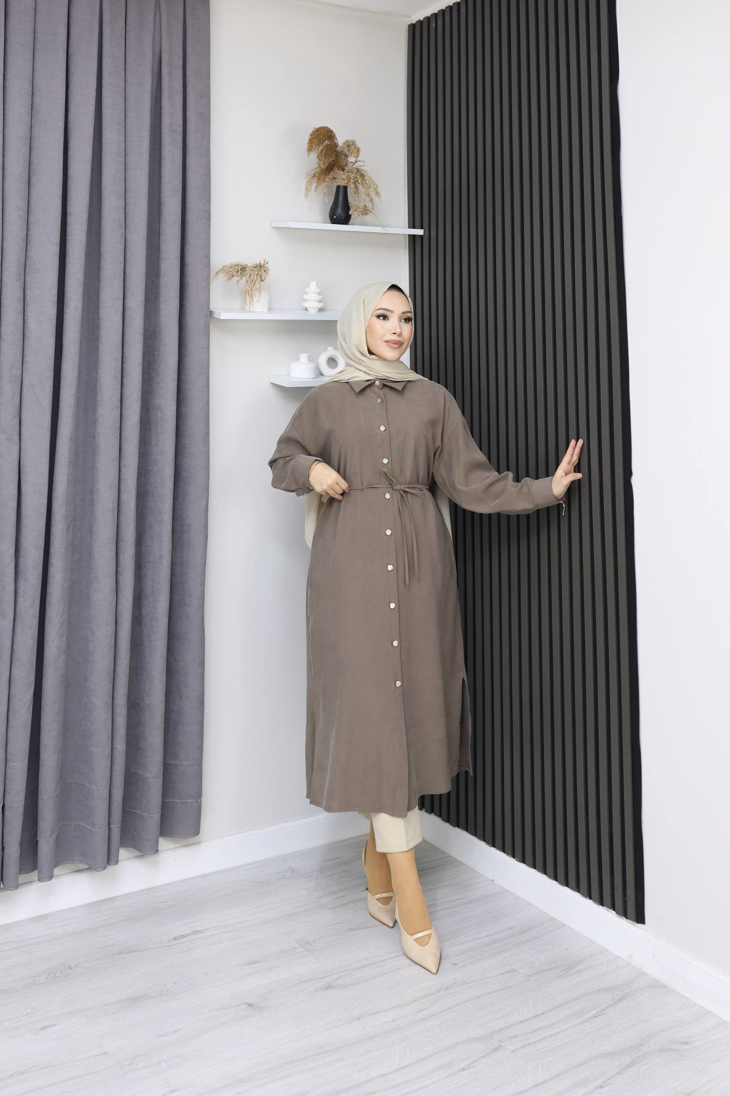 1800 Tencel Tunik