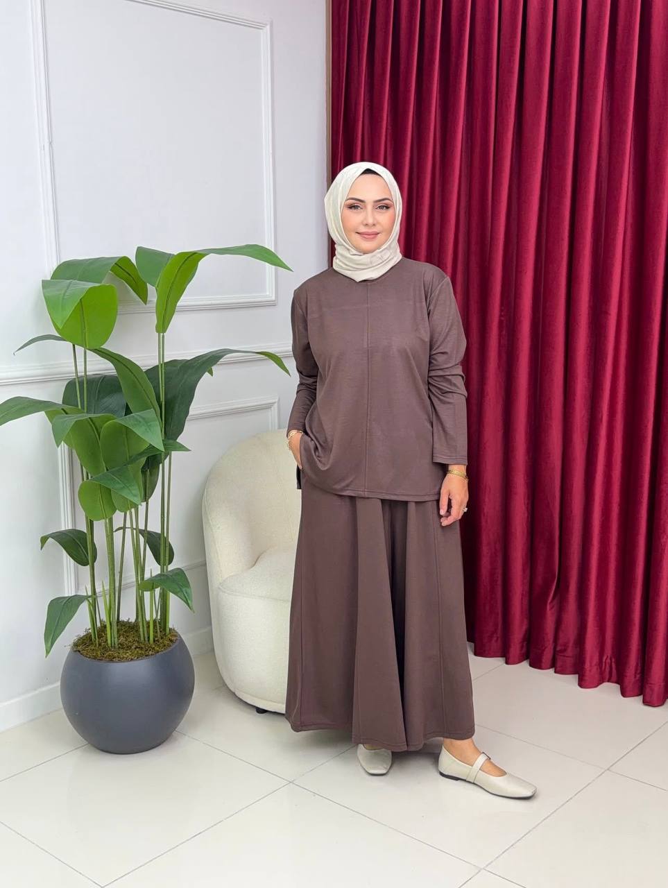 1201 Pamuk Bambu Menekşe Takım