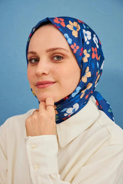 Amelia Desenli Pamuk Şal - 3025