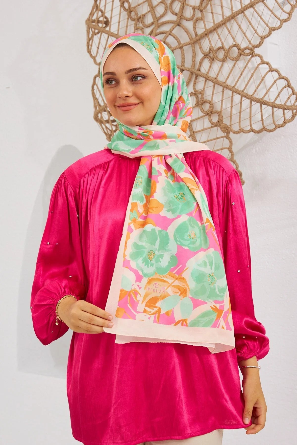 Nature Easy Tullipa Soft Şal - 3033