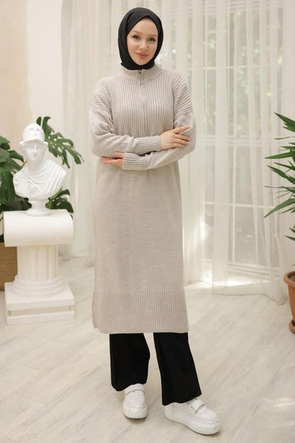 4229 - Triko Uzun Tunik