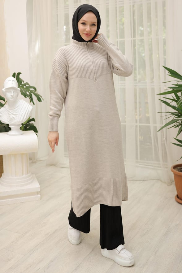 4229 - Triko Uzun Tunik