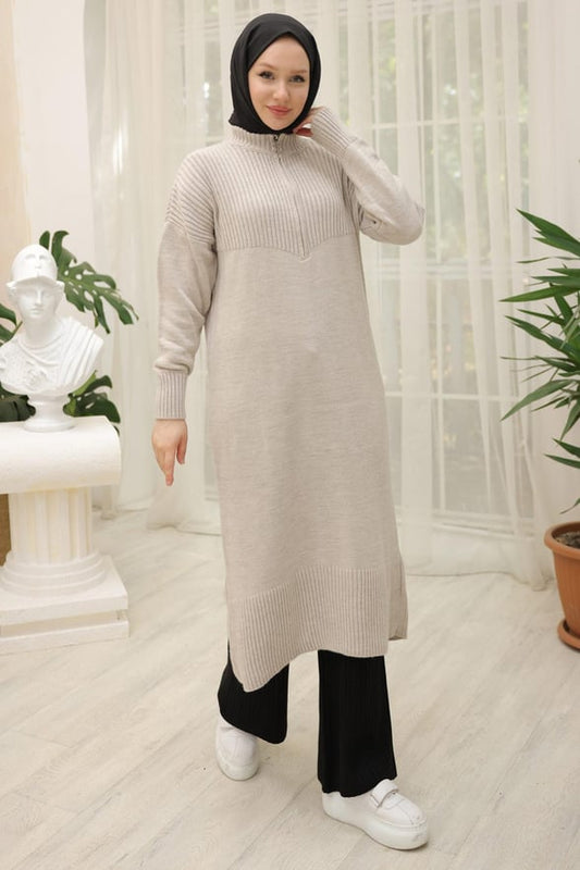 4229 - Triko Uzun Tunik