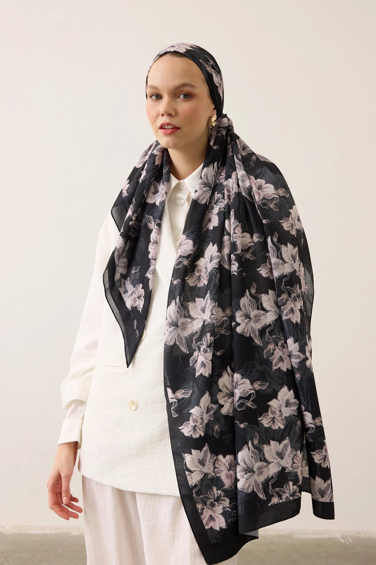 Çiçek Soft Şal - 3072