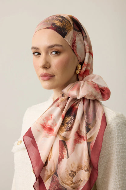 Soft Flower Şal - 3075