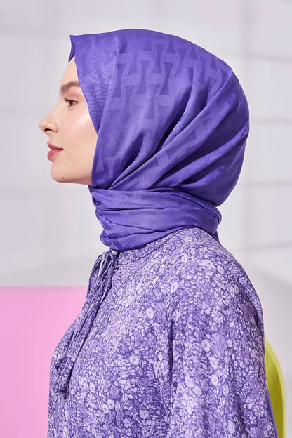 Silk Jacquard Shawl Vector Pattern