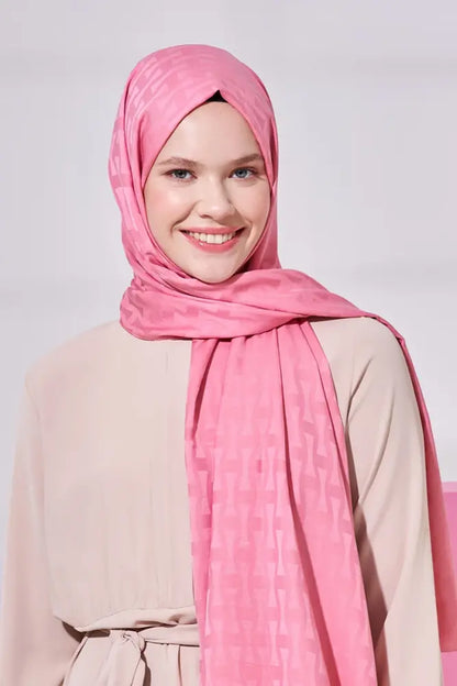 Silk Jacquard Shawl Vector Pattern