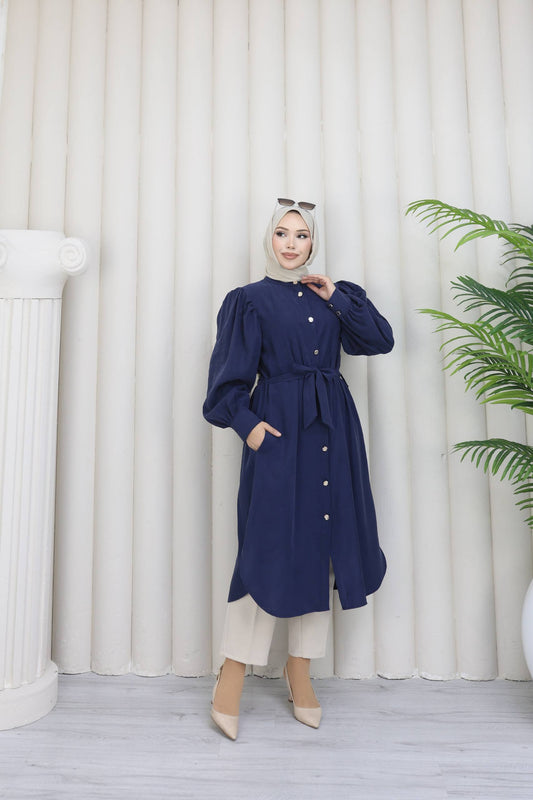 Modal Balon Kollu Tunik