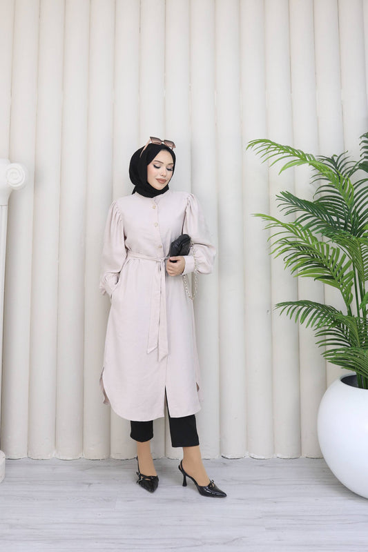 Modal Balon Kollu Tunik