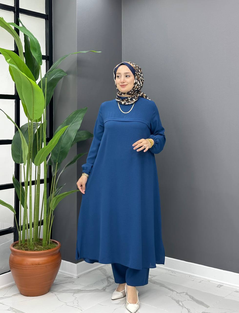 Zweiteiliges langes Set
