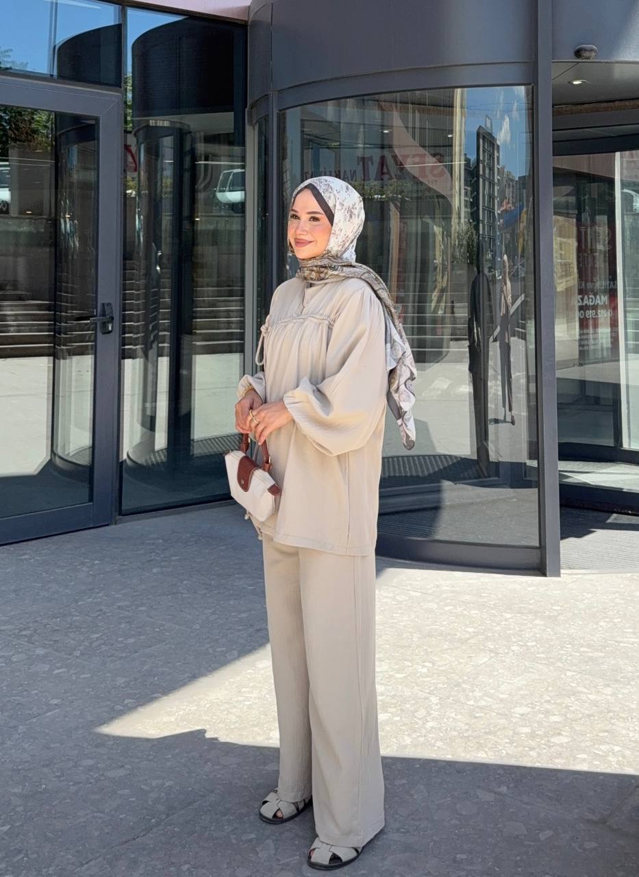 1012 Lara Muslin Takım